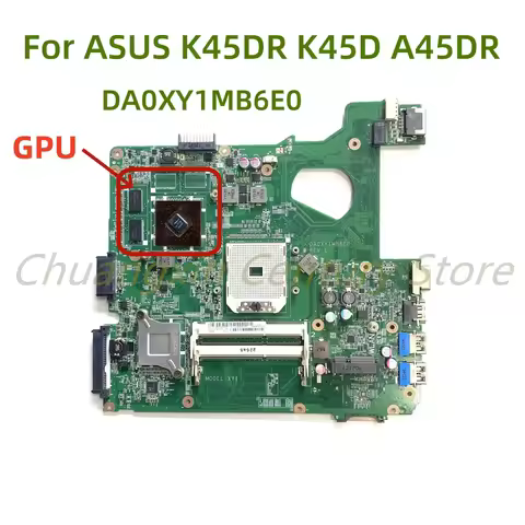 DA0XY1MB6E0 motherboard suitable for ASUS K45DR K45D A45DR K45DE A45DE R400D R400DR laptop with HD74