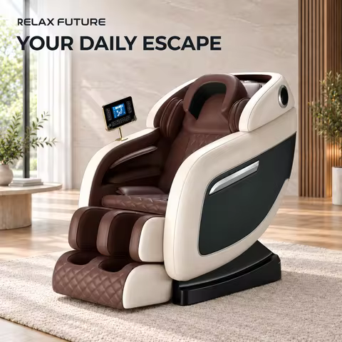Massage Chair Home Office Factory Electric Heating Kneading Cheaper Price Luxury Zero Gravity Reclin