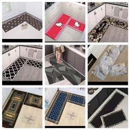 M (40*60+40*120cm) 2 in 1 Crystal Velvet kitchen mat / Rugs / Floor mats / Carpets / Door mats