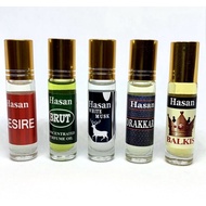 Hasan Assorted Perfume Minyak Wangi Attar -8ML