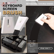 [READY STOCK] Keyboard Clean Brush Double-Ended Durable CD Brush Cleaning Kit Cranny Dust Shovel Push-pull Style Laptop Cleaning Brush