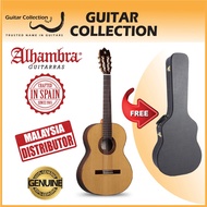 Alhambra Iberia Ziricote | Classical Guitar | Solid Cedar Top, Ziricote B&S | Case (Made In Spain)