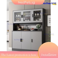Cabinet Kitchen Wine Cabinet Side Cabinet Living Room Integrated With Wall Modern Luxurious Cabinet 