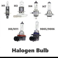 HALOGEN 12V LIGHT BULB H3 H4 H7 H8 H11 CAR MOTORCYCLE HEADLAMP HEADLIGHT BULB