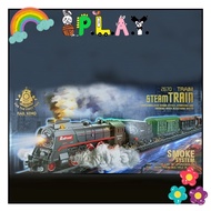 PLAY Classic Train Track Smoke Steam Classic Train Children Track Super Choochoo Classic Train Track