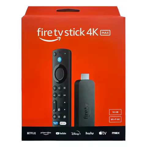 Original Amazon Fire TV Stick 4K Max streaming device (newest model) supports Wi-Fi 6E, free & live 