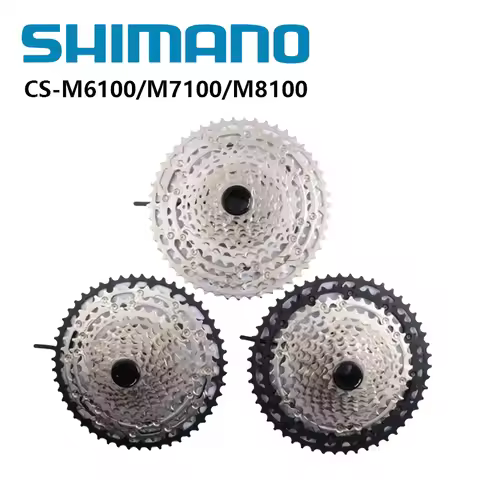 Shimano Deore M6100 SLX M7100 XT M8100 Cassette 12s K7 10-51T 10-45T Cassette Flywheel For Mountain 