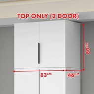 F&F: [200CM] Terra Almari Baju 5 Door Wardrobe 200CM Tinggi + Premium Wood / Large 3 Door Wardrobe