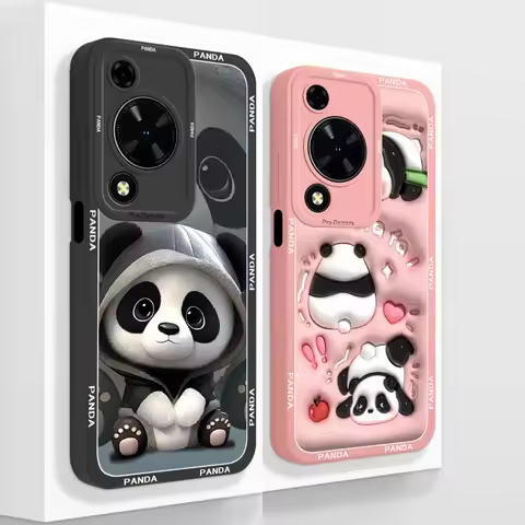 Case For Huawei Nova Y72 Cute Design Phone Cover Camera Protector Soft Liquid Silicone Funda Models 