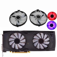2pcs FDC10U12S9-C RX 470 GPU Cooling Fan for XFX AMD Radeon RX 470 480 580 RX580 RX480 RX470 Edition