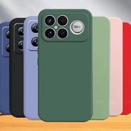 For Xiaomi Poco F6 F7 F8 Pro Shockproof Soft TPU Bumper Phone Protector Back Cover For Xiaomi Poco F