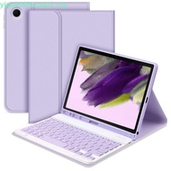 For Samsung Galaxy Tab A9 8.7 Inch Bluetooth Keyboard Case Magnetic Cover with Pencil Slot for Tab A