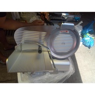 Electric Meat Slicer Heavy Duty, Bacon Slicer, Samgyupsal Slicer Semi-Automatic Commercial Use