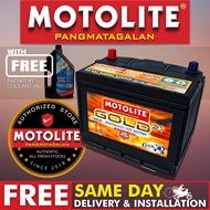 Motolite GOLD NS60 / B24 Maintenance-Free Car Battery - 21 Months Warranty - All Authentic & Fresh S