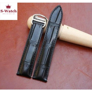 Dây Da Cá Sấu Thay Thế Cho Đồng Hồ ballon bieu de cartier 14 18 20 22mm