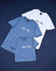 New Era เสื้อ รุ่น NEW ERA BASIC FADED BLUE REGULAR SHORT SLEEVE POCKET T-SHIRT 14326569