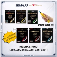 KIZUNA Z58/61/63X/65/66/69T DURATECH BADMINTON STRING - MADE IN JAPAN - 100% ORIGINAL - STRINGING SE
