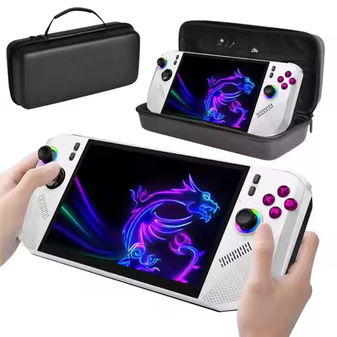 New EVA Game Console Storage Bag Wear Resistant Shockproof Protective Box Anti Scratch Waterproof Ha