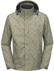 LittleDonkeyAndy เสื้อกันฝนกันน้ำสำหรับผู้ชาย Outdoor Lightweight Rain Shell Coat For HikingGolfTrav