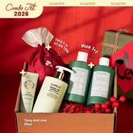 [DEAL CNY] COMBO COMPLETE BODY CARE – HEALSEED Back Acne Reducing Shower Gel & GUMIHO Make Up Body L