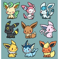 Pokemon Toy Eevee Family Evolution