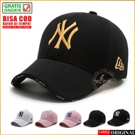 Baseball Cap Men Women NY Yankees MLB Korea New York Distro Import Premium TQD