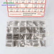 ZHUANPH 300PCS/box Compression Spring Assortment Kit, with 23 Sizes 304 Stainless Steel Small Spring