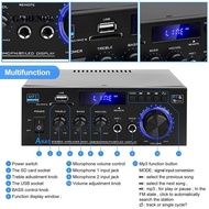 [Garende] AK45 Audio Power Amplifier with Microphone 2.0 Channel HiFi Stereo Amplifier