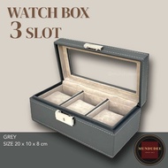 3-Slot WATCH BOX กล่องใส่นาฬิกา 3 เรือน