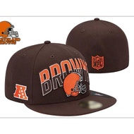 Cleveland Browns Closed Cap and Snapback Hat - High Quality NFL Cap Brown Hat