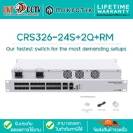 Mikrotik Cloud Router Switch รุ่น CRS326-24S+2Q+RM (รับประกันตลอดการใช้งาน สามารถออกใบกำกับภาษีได้)