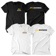Men's Cryptocurrency Exness Trading T-Shirt Unisex Short Sleeve Cotton Combed 30sWanita
