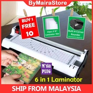 My 6 in 1 A4 A3 Laminator Paper Photo Cutter Trimmer Laminate Laminating Machine Mesin Laminate Mesi