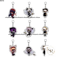 Anime Murder Drones Season 1 Keychain Cosplay Cartoon Figure Uzi N V J Doll Tessa Pendant Key Chain 