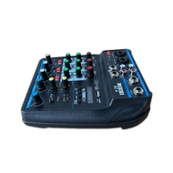 [สินค้าพร้อมส่ง] มิกเซอร์ 4 ช่อง เครื่องผสมเสียง มิกเซอร์บลูทูธ mixer bluetooth usb เครื่องผสมเสียงพ