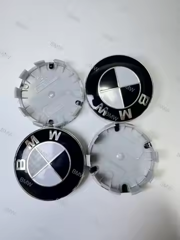 Car wheel hub center replacement cover 68mm 56mm 4 pieces, suitable for BMW X1 X2 X3 X4 X5 X6 X7 E36