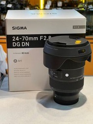 Sigma 24-70mm F2.8 DG DN For Sony 大光圈變焦 恆定2.8 防塵防水滴 成像優異 造工精良 抵用過原廠GM鏡