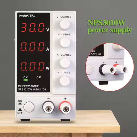 NEW NPS3010W 300W 0-10A 0-30V Lab DC Power Supply Digital Variable Regulated Benchtop Power Source A