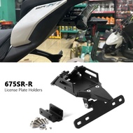 New Accessories For CFMOTO 675SR-R 675SR R 675 SR-R 675sr-r Motorcycle Black Tail Tidy License Plate
