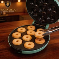 KAISA VILLA 7-Cavity Non-Stick Mini Donut Maker Machine, Electric Donut Baker