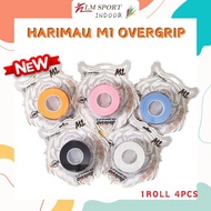 【NEW】PRIND M1 HARIMAU OVERGRIP | GRIP | M1 | 1ROLL 4PCS | 0.6MM | FIVE COLORS