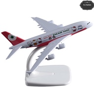 🇲🇾READY STOCK🇲🇾 Eva  Air Airlines  Hello Kitty Cargo Passenger Aeroplane Die cast Model 16cm