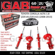 ORIGINAL GAB SUPER R FRONT ABSORBER / REAR ABSORBER - TOYOTA COROLLA ALTIS 1.8 (ZZE141/ZZE142) (2008