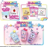 日版 Sanrio x BANDAI 角色手機電子玩具 Y2K電話樣養玉桂狗//Hello Kitty//Kuromi