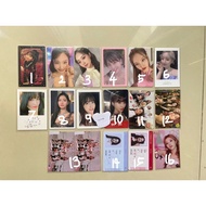 Official Twice PC Photocard Momo Nayon Dahyun Dubu Sana Group Unit The Year of Yes TYOY Taste of Lov
