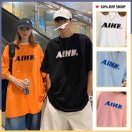 AIKE晃到不行純棉落肩短TEE