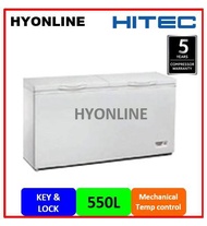 HFZ-C610D2 - HITEC 550L 2 DOOR CHEST FREEZER | HITEC DUA PINTU PETI SEJUK BEKU | PETI SEJUK BEKU