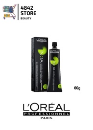 (เฉพาะสีโทนประกายมอคค่า) Loreal INOA hair color cream NON AMMONIA  สีย้อมผมชนิดปราศจากแอมโมเนีย  ปิดผมขาวได้ 60ml