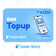 Share Treats One Top Up e-wallet - Rp 4.000 (Dana Ovo Gopay linkaja dll).