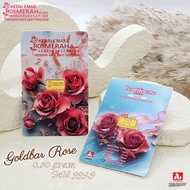 KEDAI EMAS ROSMERAH 999.9 FINE GOLD BAR 0.10G/0.20G/0.50G 999.9纯金片